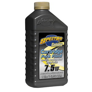 Spectro 7.5W Golden Cartridge Fork Fluid - 1 Litre