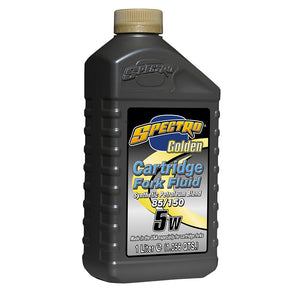 Spectro 5W Golden Cartridge Fork Fluid - 1 Litre