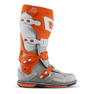 Gaerne SG22 Adult MX Boots - Orange White Grey