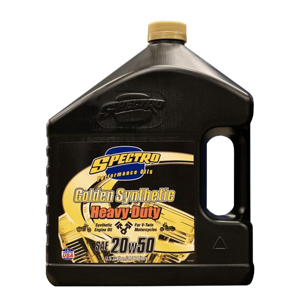 Spectro 20W50 Heavy Duty Golden Full Synthetic Oil - 3.786L