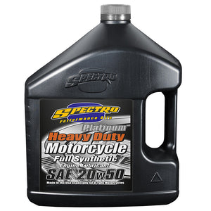 Spectro 20W50 Heavy Duty Platinum Full Synthetic Oil - 3.786L