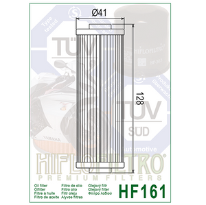 Hiflo HF161 Premium Oil Filter - BMW