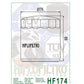Hiflo HF174B Premium Chrome Oil Filter - Harley Davidson