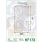 Hiflo HF178 Premium Oil Filter - Harley Davidson Moto Guzzi