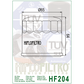 Hiflo HF204 Premium Chrome Oil Filter - Suzuki Yamaha Triumph Kawasaki Indian Honda