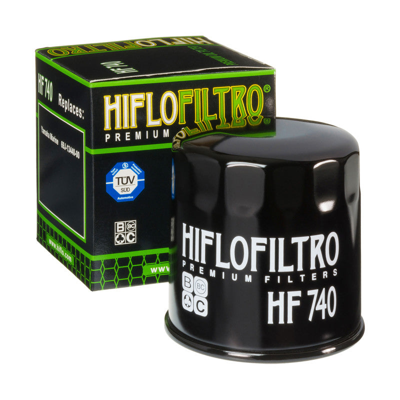 Hiflo HF740 Premium Oil Filter - Yamaha Marine