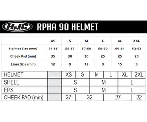 HJC RPHA-90 Flip Front Helmet - Fluro Green