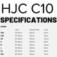 HJC C10 Helmet - Binder MC21SF