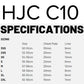 HJC C10 Helmet - Hiper MC21
