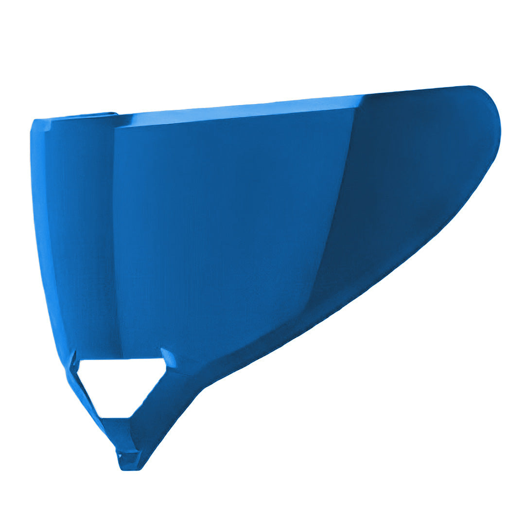 HJC HJ-47 Replacement Long Visor - Pinlock Ready - Mirror Blue