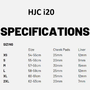 HJC i20 Helmet - Open Face - Scraw MC5SF