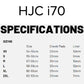 HJC i70 Helmet - Watu MC4SF