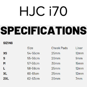 HJC i70 Helmet - Watu MC4SF