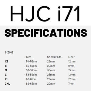 HJC i71 Helmet - Viz MC3H