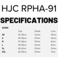 HJC RPHA-91 Flip Front Helmet - Combust MC10