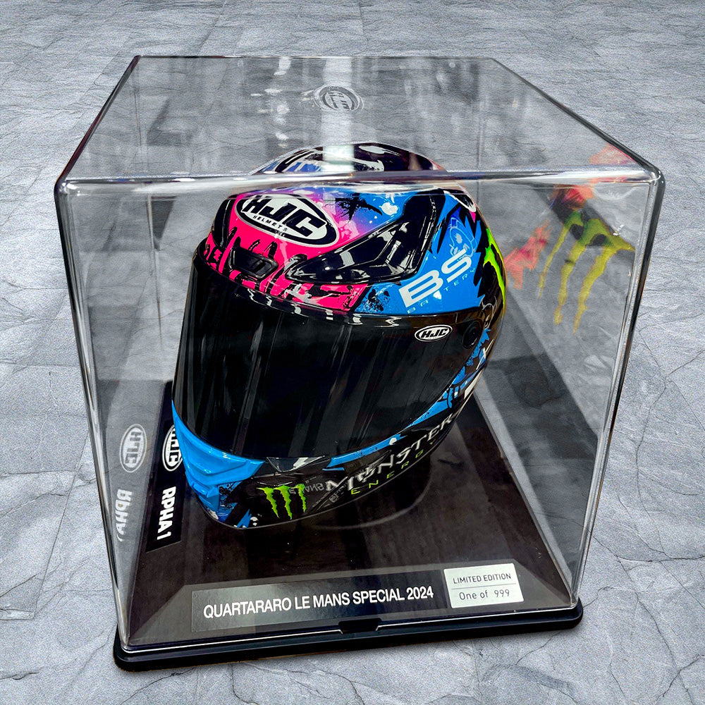 HJC RPHA-1 Fabio Quartararo Replica Le Mans 1:4 Mini Replica Helmet