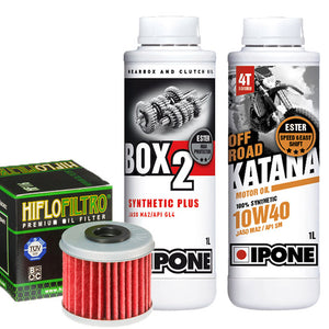 Ipone Honda Oil Change Kit - CRF
