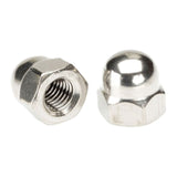 Whites Nut Dome - 8 x 1.25mm (50 Pack)