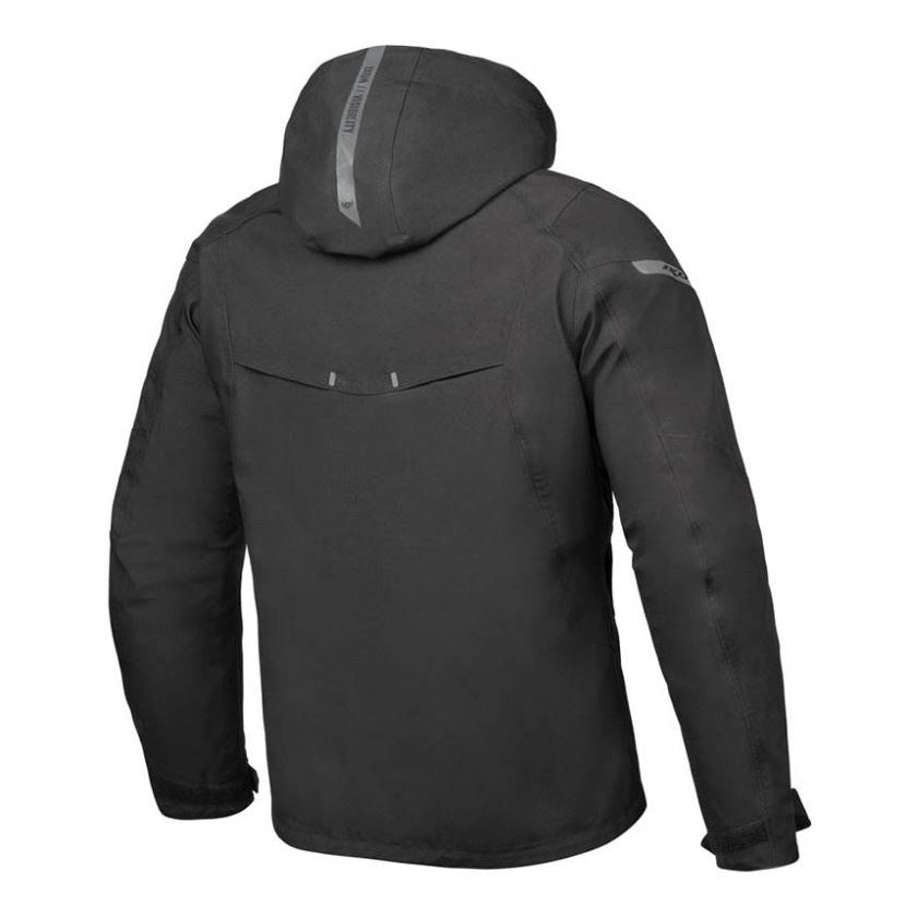 Ixon Burning Laminated Waterproof Jacket - Black
