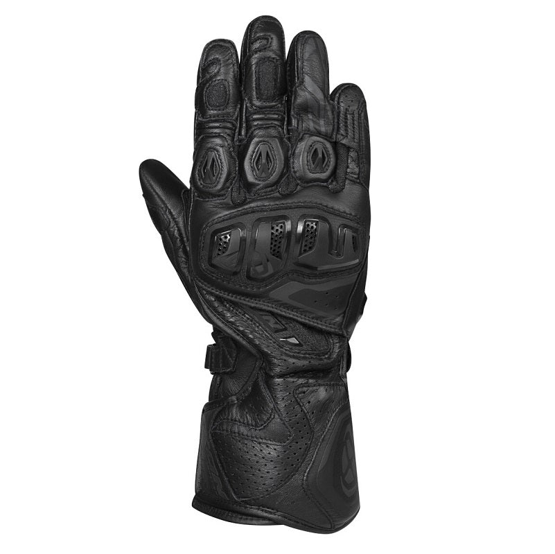 Ixon Vortex Leather Gloves - Black