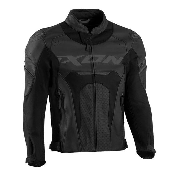 Ixon Jackal Sport Leather Jacket - Black