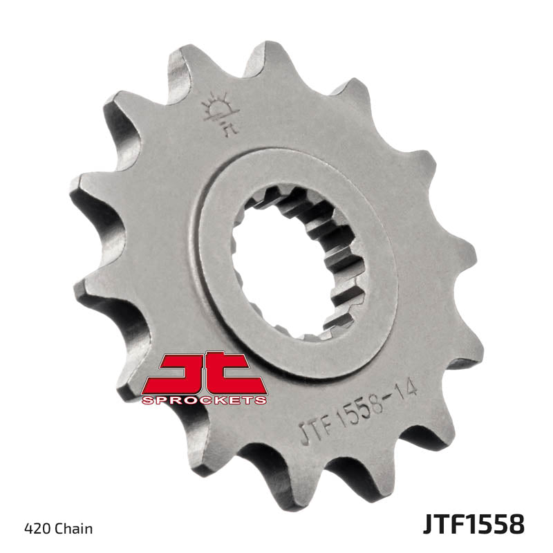 JT Steel Front Sprocket - JTF1558.14 - 420P - 14T