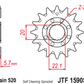 JT Steel Self Cleaning Front Sprocket - JTF1590.14SC - 520P - 14T