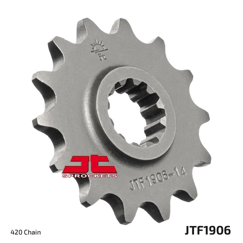 JT Steel Front Sprocket - JTF1906.14 - 420P - 14T