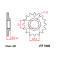 JT Steel Front Sprocket - JTF1906.14 - 420P - 14T