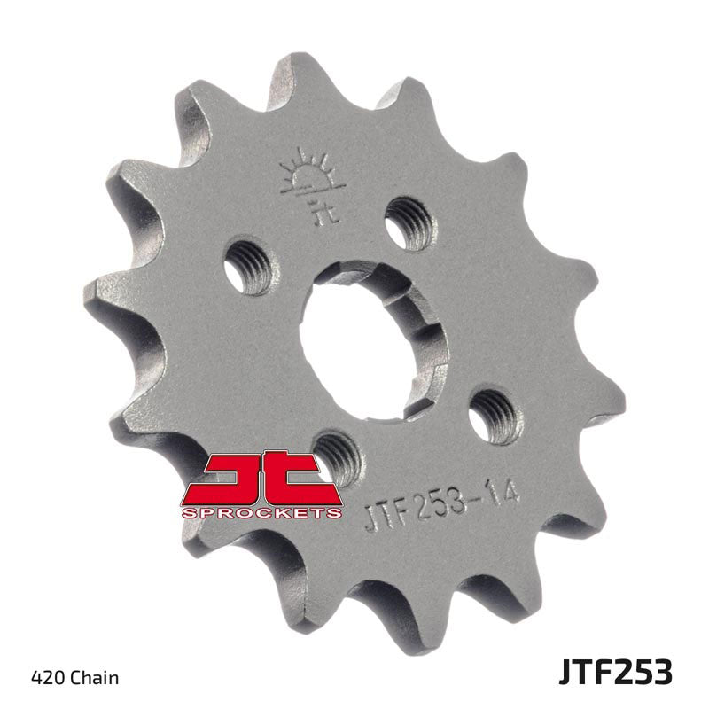 JT Steel Front Sprocket - JTF253.14 - 420P - 14T