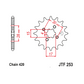 JT Steel Front Sprocket - JTF253.14 - 420P - 14T