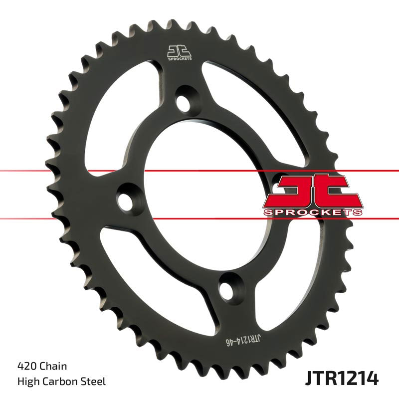 JT Steel Rear Sprocket - JTR1214.38 - 420P - 38T