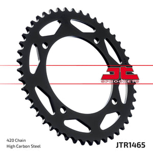 JT Steel Rear Sprocket - JTR1465.47 - 420P - 47T