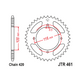 JT Rear Sprocket - Kawasaki KX85 - 50T - 420P - Steel