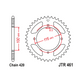 JT Rear Sprocket - Kawasaki KX85 - 51T - 420P - Steel