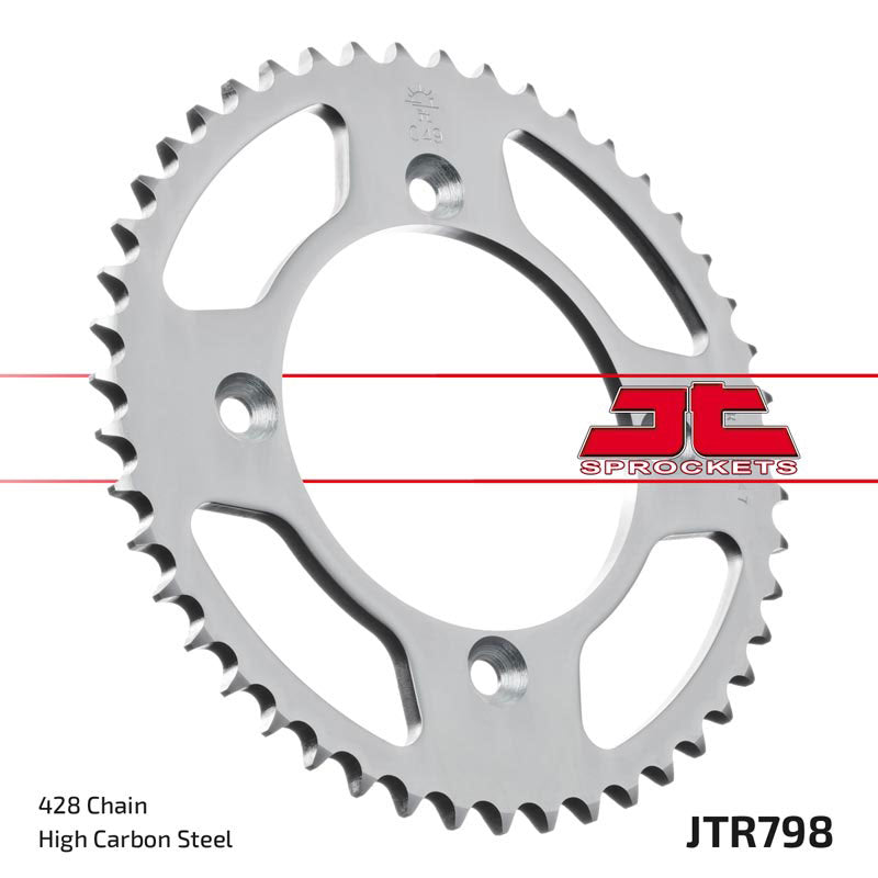 JT Steel Rear Sprocket - JTR798.47 - 428P - 47T