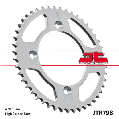 JT Steel Rear Sprocket - JTR798.47 - 428P - 47T