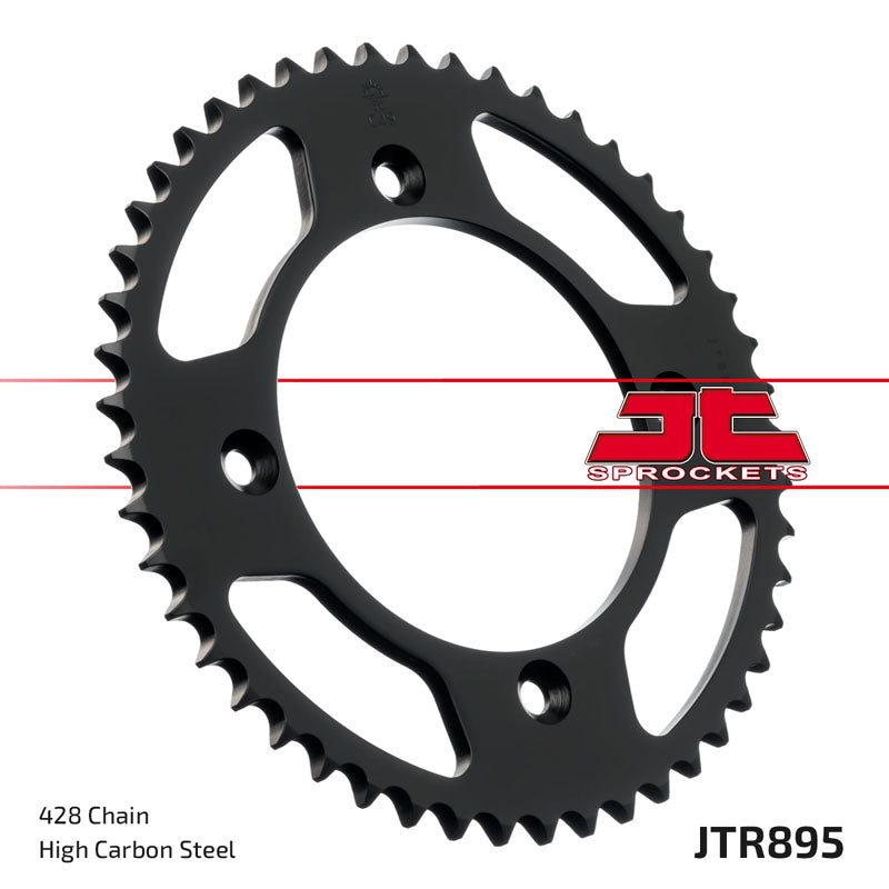 JT Steel Rear Sprocket - JTR895.46 - 428P - 46T