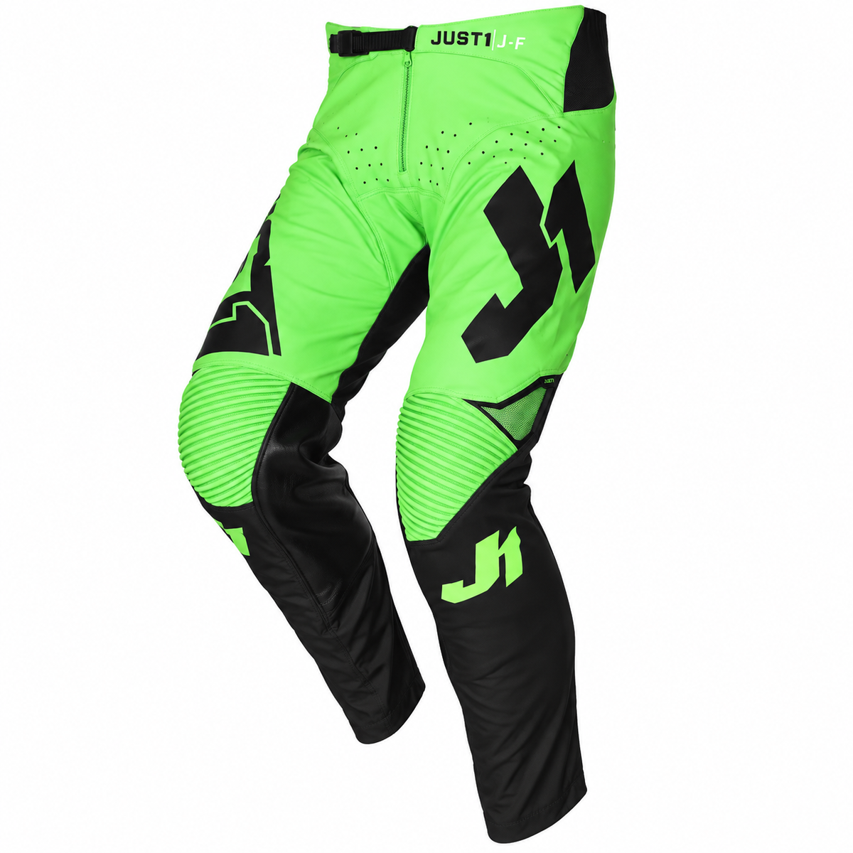 JUST1 J-Flex 28' Adult MX Pants - Aria Black / Green