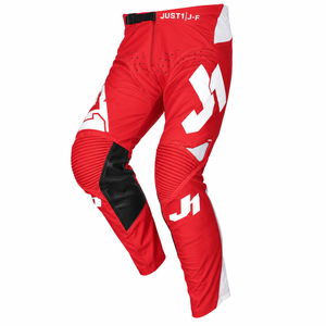 JUST1 J-Flex 34' Adult MX Pants - Aria Red White