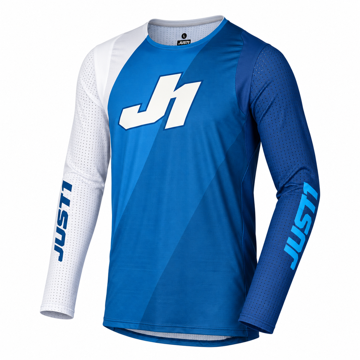 JUST1 J-Flex Adult X-Small MX Jersey - Shape Blue