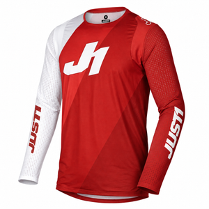JUST1 J-Flex Adult X-Small MX Jersey - Shape Red