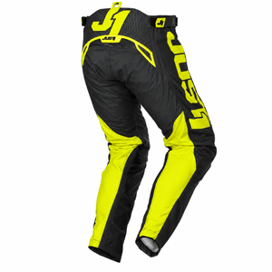 JUST1 J-Force 32' Adult MX Pants - Lighthouse Grey Yellow