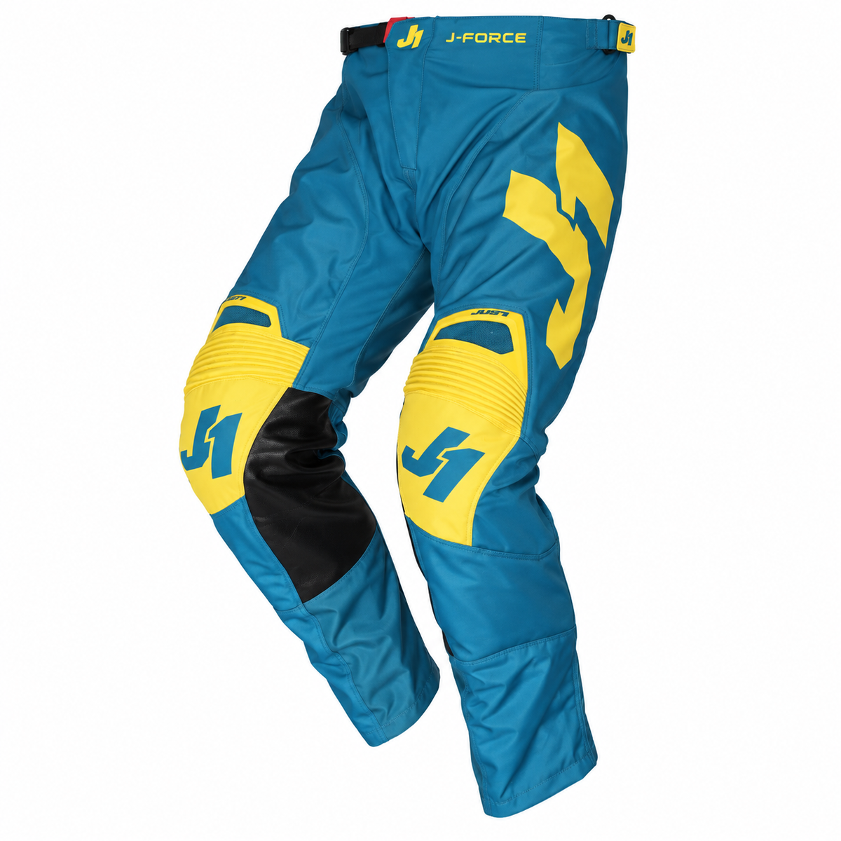 JUST1 J-Force 30' Adult MX Pants - Terra Blue Yellow
