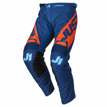 JUST1 J-Force 28' Adult MX Pants - Vertigo Blue Orange