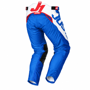 JUST1 J-Force 36' Adult MX Pants - Vertigo Blue Red White