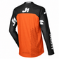 JUST1 J-Force Adult Medium MX Jersey - Terra Black Orange