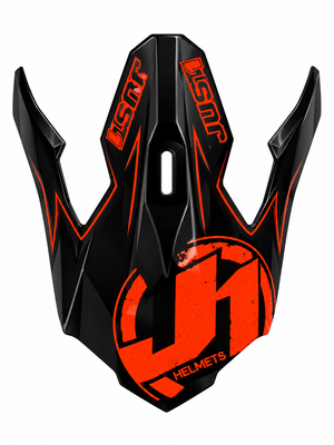 JUST1 J12 Replacement Adult Peak - Carbon Orange