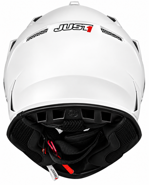 JUST1 J14 XL Carbon Adventure Helmet - White
