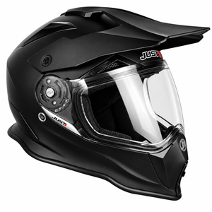 JUST1 J14 Large Carbon Adventure Helmet - Matte Black
